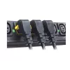 Unidade de distribuição de energia (PDU) APC APDU9981EU3 24 saídas AC 0U Preto