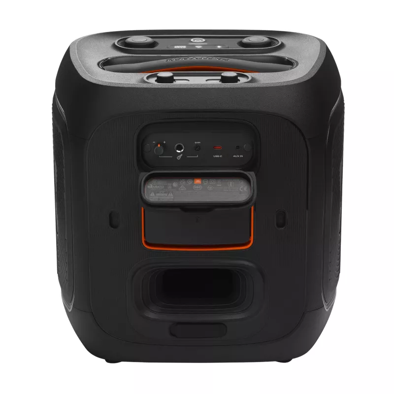 Altifalante portátil mono JBL Encore 2 Mono preto — 100 W, resistente a salpicos, Bluetooth e cabo