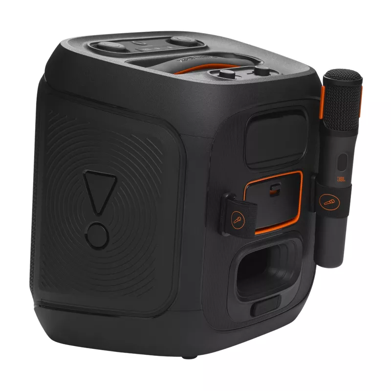 Altifalante portátil mono JBL Encore 2 Mono preto — 100 W, resistente a salpicos, Bluetooth e cabo