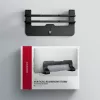 Suporte de alumínio Axagon STND-VB para colocação vertical de portáteis de 10 polegadas – 17,3 polegadas. Largura da ranhura ajustável 9,5–25,5 mm. Versão preta.