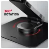 Suporte para portátil AXAGON STND-LRB — alumínio, rotação 360°, para 10 polegadas–17,3 polegadas, altura ajustável até 26 cm, inclinação 0–180°, preto