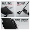 Suporte para portátil AXAGON STND-LRB — alumínio, rotação 360°, para 10 polegadas–17,3 polegadas, altura ajustável até 26 cm, inclinação 0–180°, preto
