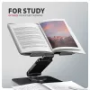 Suporte para portátil AXAGON STND-LRB — alumínio, rotação 360°, para 10 polegadas–17,3 polegadas, altura ajustável até 26 cm, inclinação 0–180°, preto
