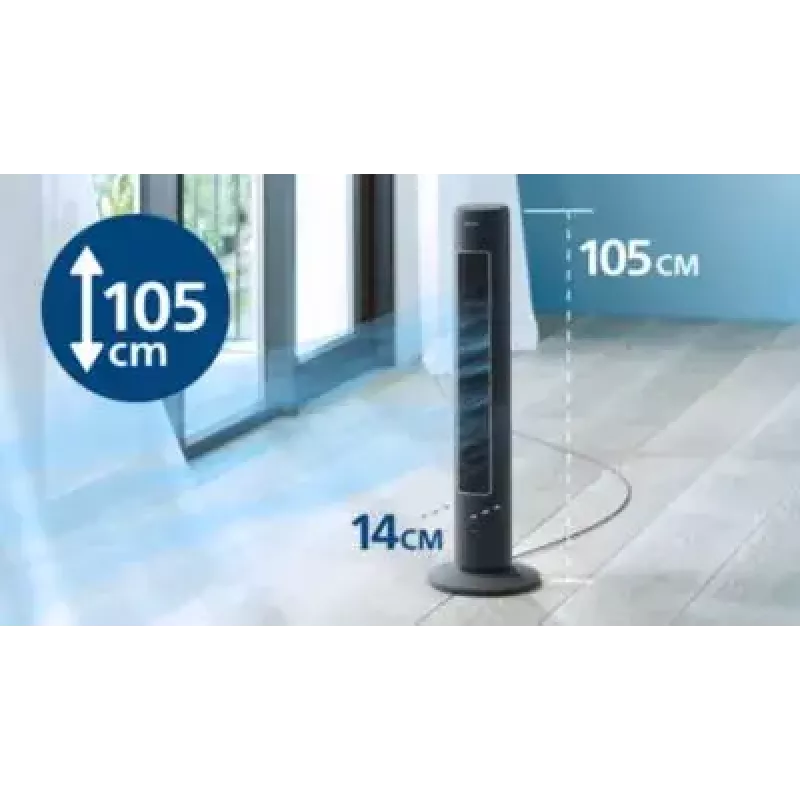 Ventilador de torre Philips 5000 Série CX5535/11