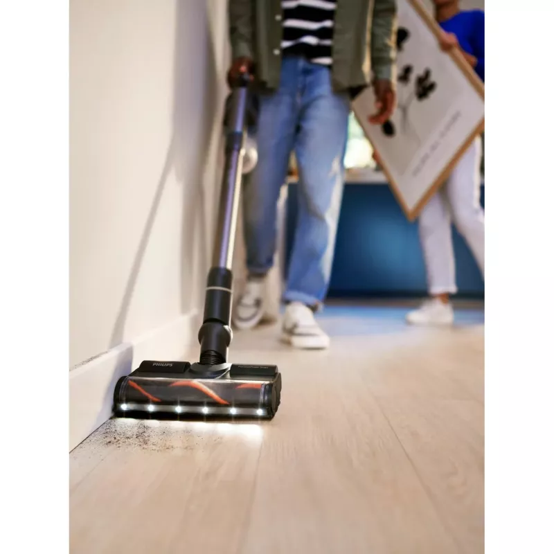 Aspirador vertical/elétrico Philips XC7163/01 aspirador vertical 2-em-1 bateria húmido e seco sem saco 0,6 l azul