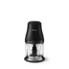 Picadora elétrica Philips HR1501/00 1 L 450 W preto 5000 rpm recipiente de plástico lâmina de aço inoxidável 220-240V 50-60Hz