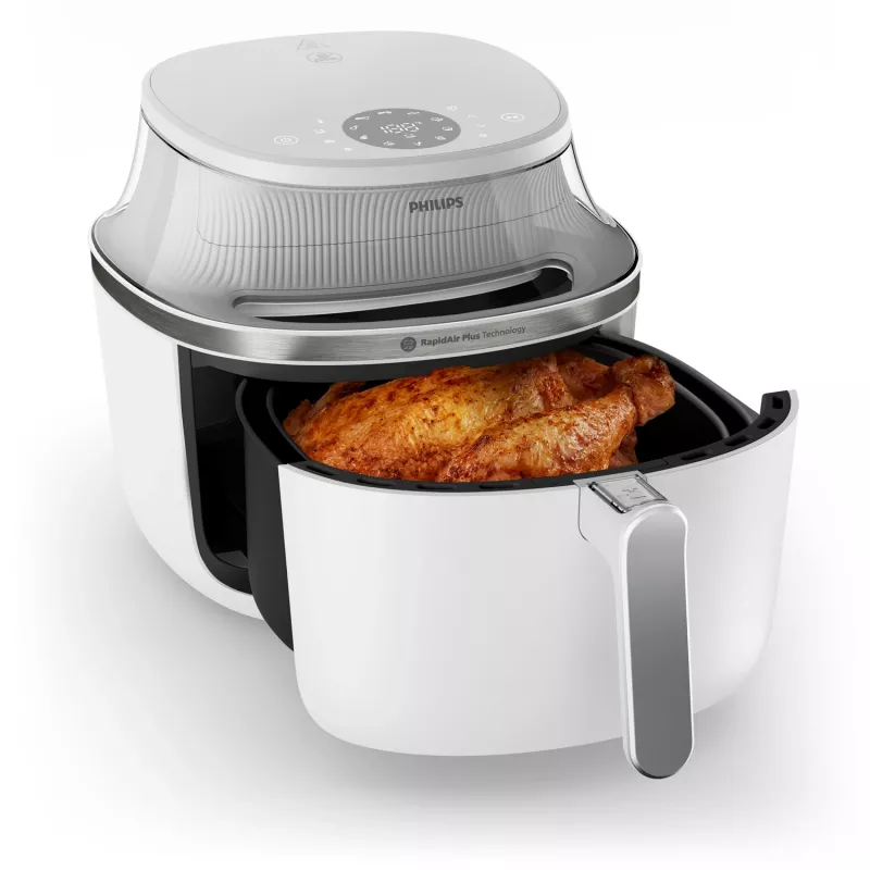 Fritadeira de ar quente Philips 3000 series NA331/10 — 6,2 L, 1700 W, LED tátil, autónoma