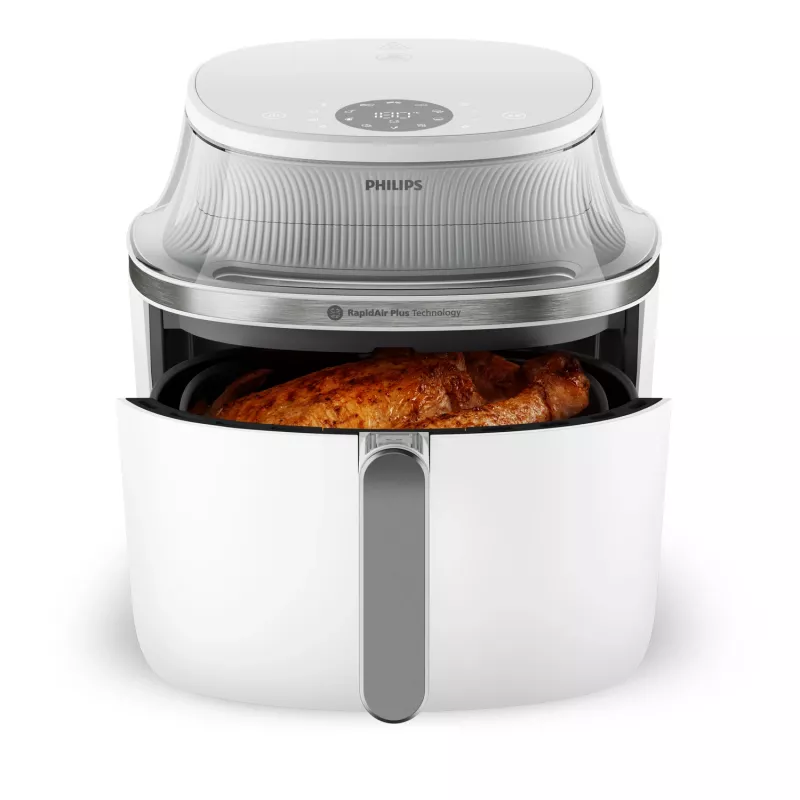 Fritadeira de ar quente Philips 3000 series NA331/10 — 6,2 L, 1700 W, LED tátil, autónoma