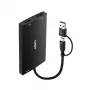 Adaptador de cabo de vídeo Lindy 43430 0,11 m USB Type-C 2 x HDMI Preto