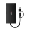 Adaptador de cabo de vídeo Lindy 43430 0,11 m USB Type-C 2 x HDMI Preto