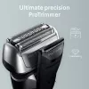 Máquina de barbear elétrica BRAUN Series 8 8567cc Sistema húmido e seco com estação de limpeza e carregamento