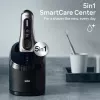 Máquina de barbear elétrica BRAUN Series 8 8567cc Sistema húmido e seco com estação de limpeza e carregamento