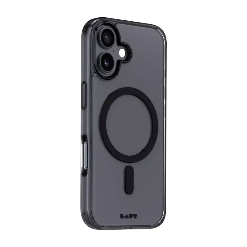 Capa LAUT CRYSTAL FLURO iPhone 17 16 cm Preto