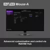 Rato gaming sem fios Sony INZONE para destro RF Ótico 30000 DPI, aceleração 70G, scroll por roda