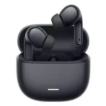 Auscultadores TWS In-Ear Xiaomi REDMI Buds 8 Lite — Bluetooth, USB-C, 20–20000 Hz, alcance de 10 m, Preto