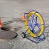 Extralink Pilot Vara passa-cabos, 8mm x 200m, fibra de vidro FRP