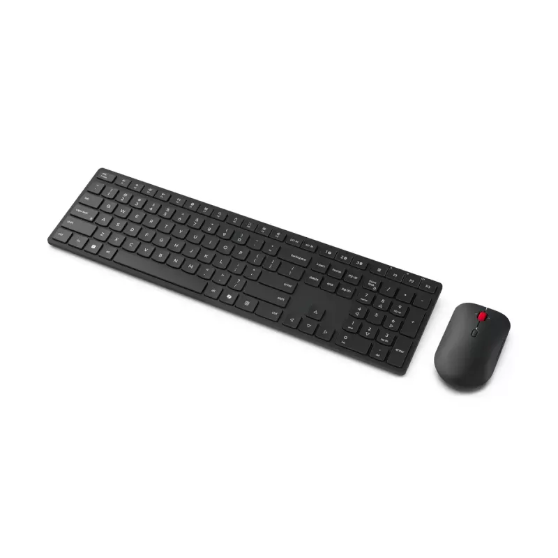 Teclado e rato Lenovo Multi-Mode Pro Combo 6000-Lituano | Conjunto de teclado e rato | Sem fios | Rato incluído | Lituano | Bluetooth | Eclipse Preto