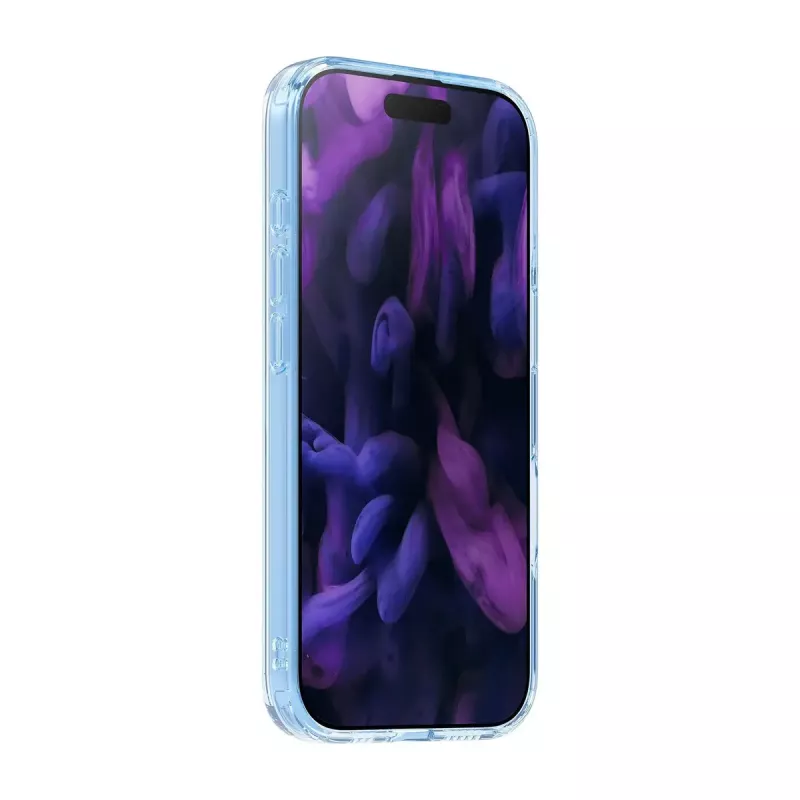 Capa LAUT CRYSTAL FLURO iPhone 17 azul-claro 16 cm