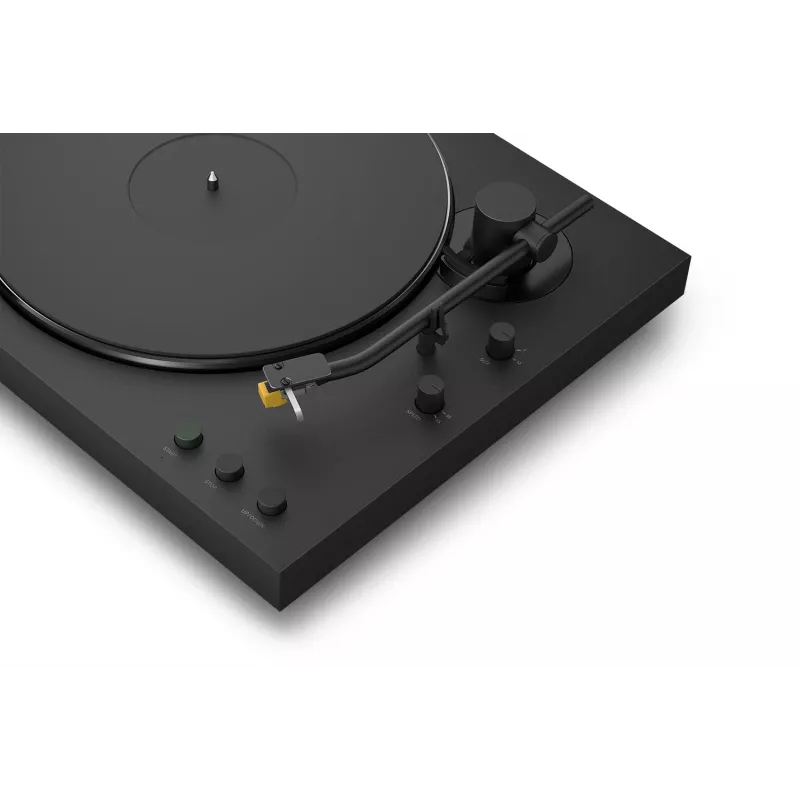 Gira-discos áudio de acionamento por correia Sony PS-LX5BT automático, Bluetooth aptX/aptX-Adaptive/SBC, preto, 430×367×118 mm