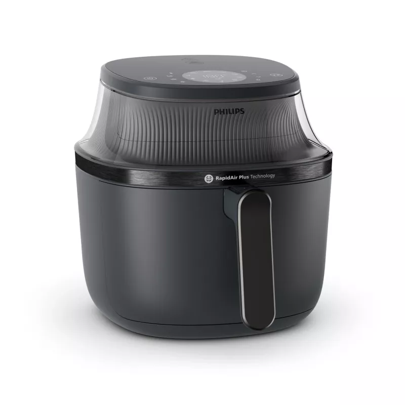 Fritadeira de ar quente Philips 3000 Série NA330/00 — 6,2 l, 1700 W, LED tátil, preto