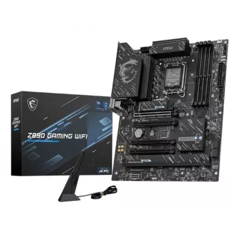 Motherboard MSI Z890 Gaming WiFi — Intel Z890 ATX, LGA1851 (S1851), DDR5, 4x DIMM, Wi-Fi 7, 2.5GbE, 3x M.2