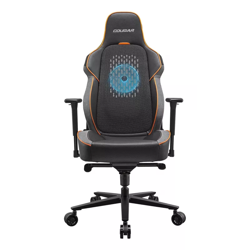 Cadeira gaming COUGAR Gaming NxSys Aero Hard-Sitz Preto/Laranja