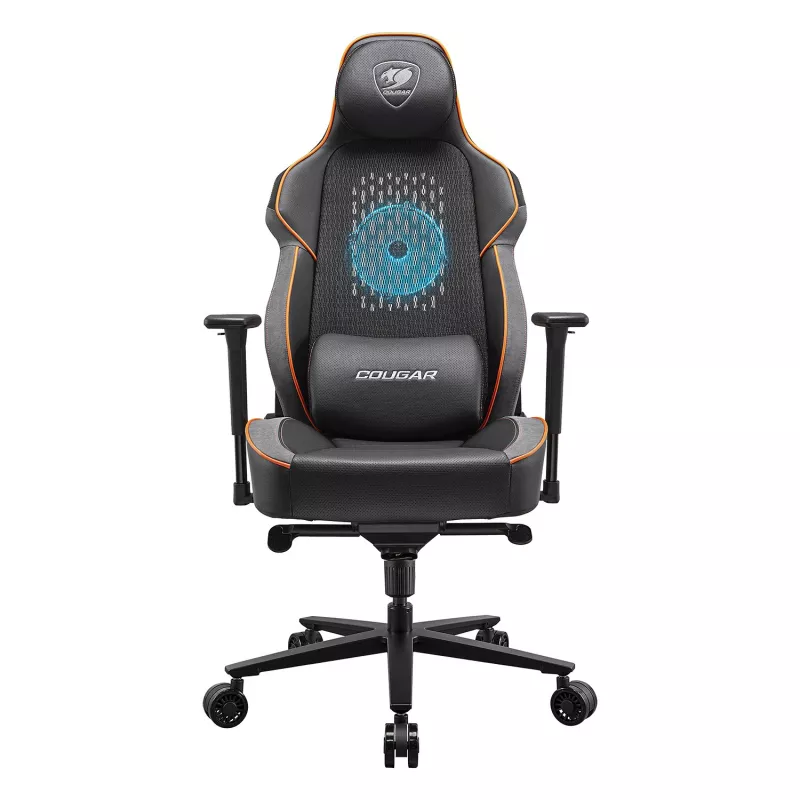 Cadeira gaming COUGAR Gaming NxSys Aero Hard-Sitz Preto/Laranja