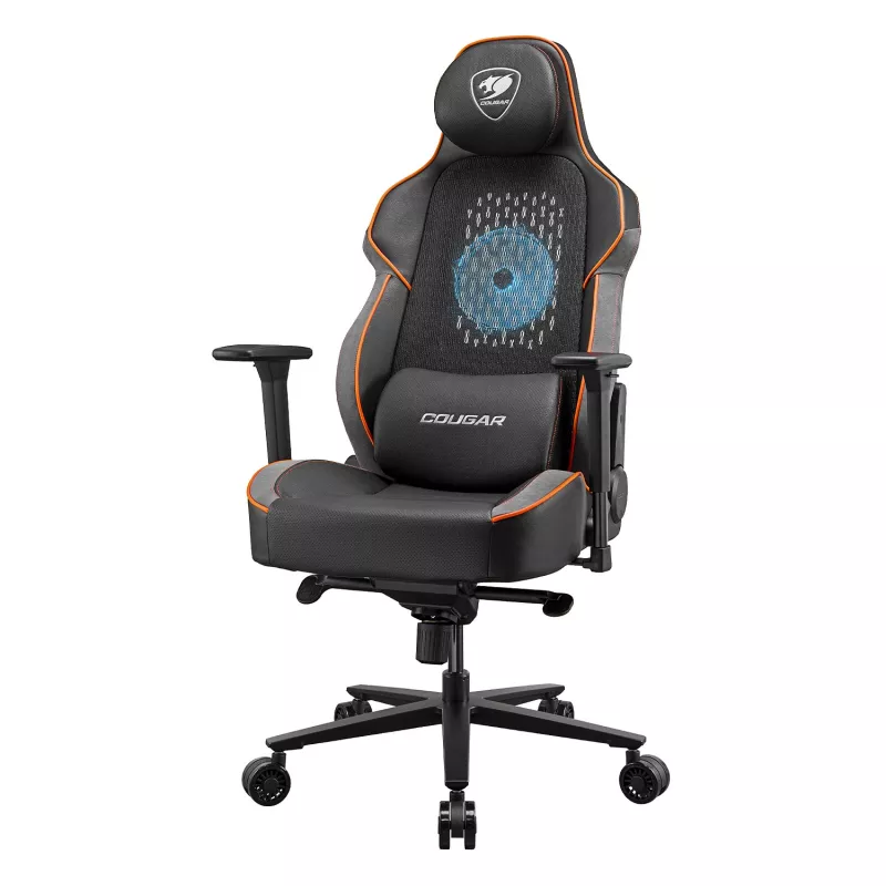 Cadeira gaming COUGAR Gaming NxSys Aero Hard-Sitz Preto/Laranja