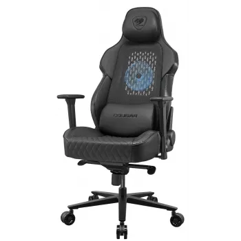 Cadeira gaming universal COUGAR CGR-ARP-BLB Assento acolchoado Preto, Laranja