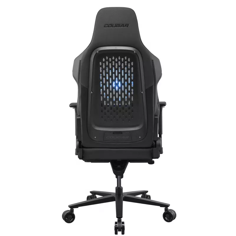 Cadeira gaming universal COUGAR CGR-ARP-BLB Assento acolchoado Preto, Laranja