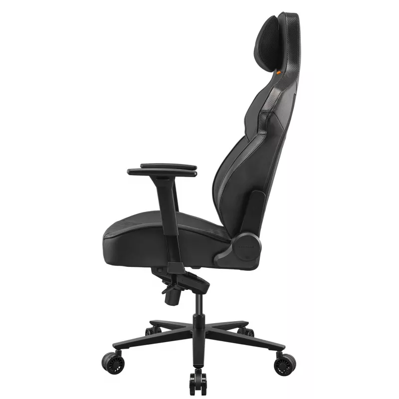 Cadeira gaming universal COUGAR CGR-ARP-BLB Assento acolchoado Preto, Laranja