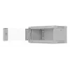 Armário de rack de parede LANBERG WF03-5304-10S, 4U, 60 kg, cinzento, 281x540x350 mm