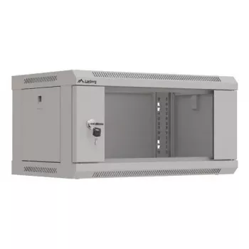 Armário de rack de parede LANBERG WF03-5304-10S, 4U, 60 kg, cinzento, 281x540x350 mm