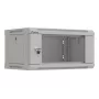 Armário de rack de parede LANBERG WF03-5304-10S, 4U, 60 kg, cinzento, 281x540x350 mm