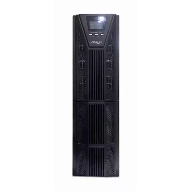 UPS Gembird EG-UPSO-6000 Online dupla conversão 6 kVA 6000 W 6 saídas AC bateria VRLA LCD preto torre