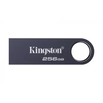 Pen drive KINGSTON DataTraveler SE9 G3 256 GB – USB Type-A, USB 3.2 Gen 1, leitura 220 MB/s, escrita 100 MB/s, sem tampa, Dark Nickel
