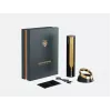 Saca-rolhas elétrico Prestigio PWO104GD, preto/dourado, altura 228 mm, peso 350 g