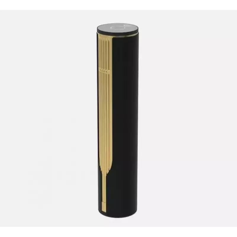 Saca-rolhas elétrico Prestigio PWO104GD, preto/dourado, altura 228 mm, peso 350 g