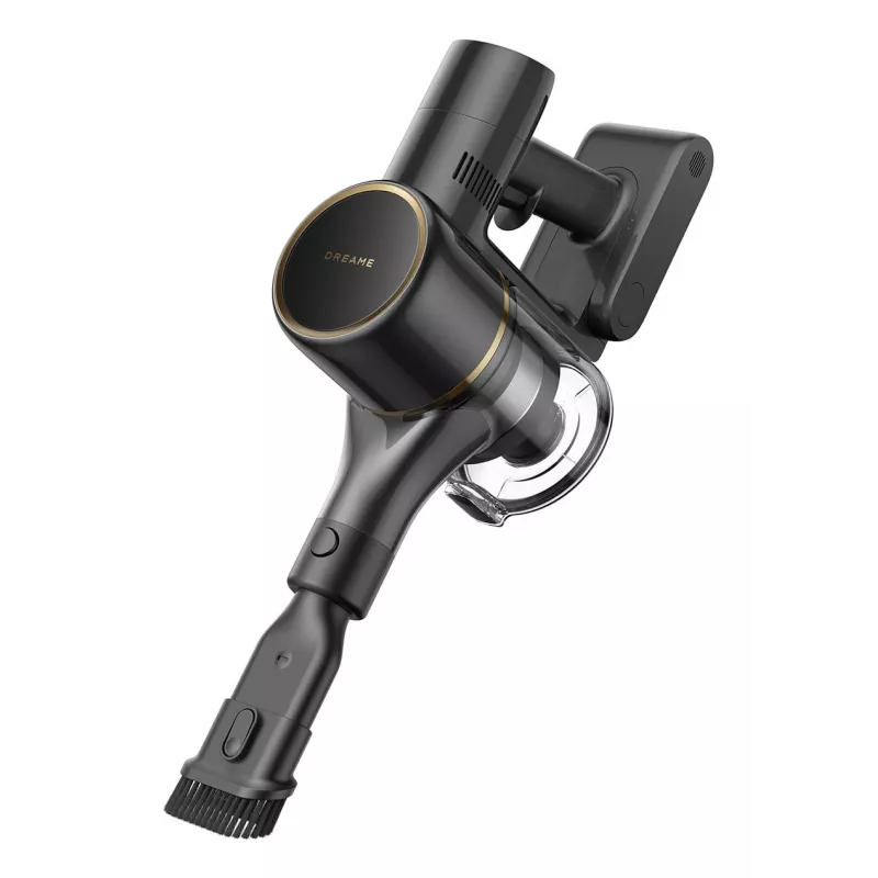 Aspirador vertical 2 em 1 Dreame R10s Pro a bateria, seco, HEPA, sem saco, 0,6 l, preto, 2,5 Ah
