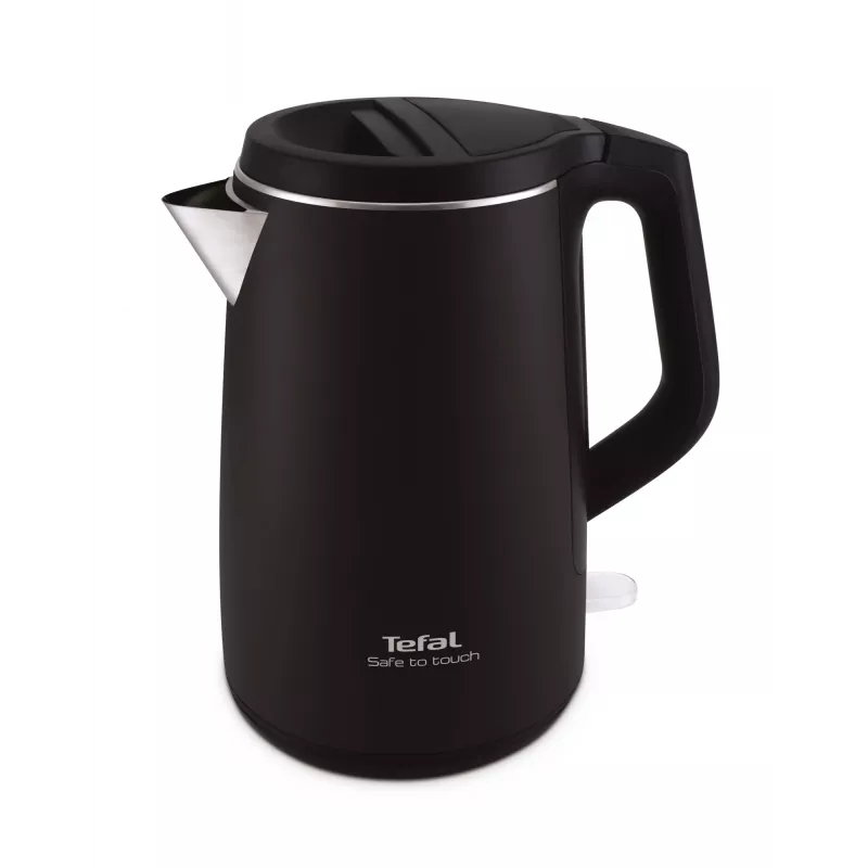 Chaleira elétrica Tefal KO3718 1,5 L 2400 W preta, aço inoxidável