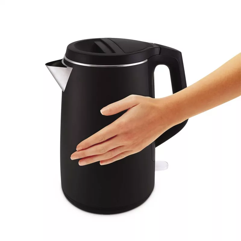 Chaleira elétrica Tefal KO3718 1,5 L 2400 W preta, aço inoxidável