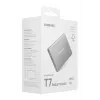 Unidade de estado sólido externa Samsung MU-PD1T0G/WW 1 TB USB Type-C 3.2 Gen 2 (3.1 Gen 2) prateada