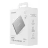 Unidade de estado sólido externa Samsung MU-PD1T0G/WW 1 TB USB Type-C 3.2 Gen 2 (3.1 Gen 2) prateada