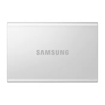 Unidade de estado sólido externa Samsung MU-PD2T0G/WW 2 TB USB Type-C 3.2 Gen 2 (3.1 Gen 2) prateada