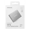 Unidade de estado sólido externa Samsung MU-PD2T0G/WW 2 TB USB Type-C 3.2 Gen 2 (3.1 Gen 2) prateada