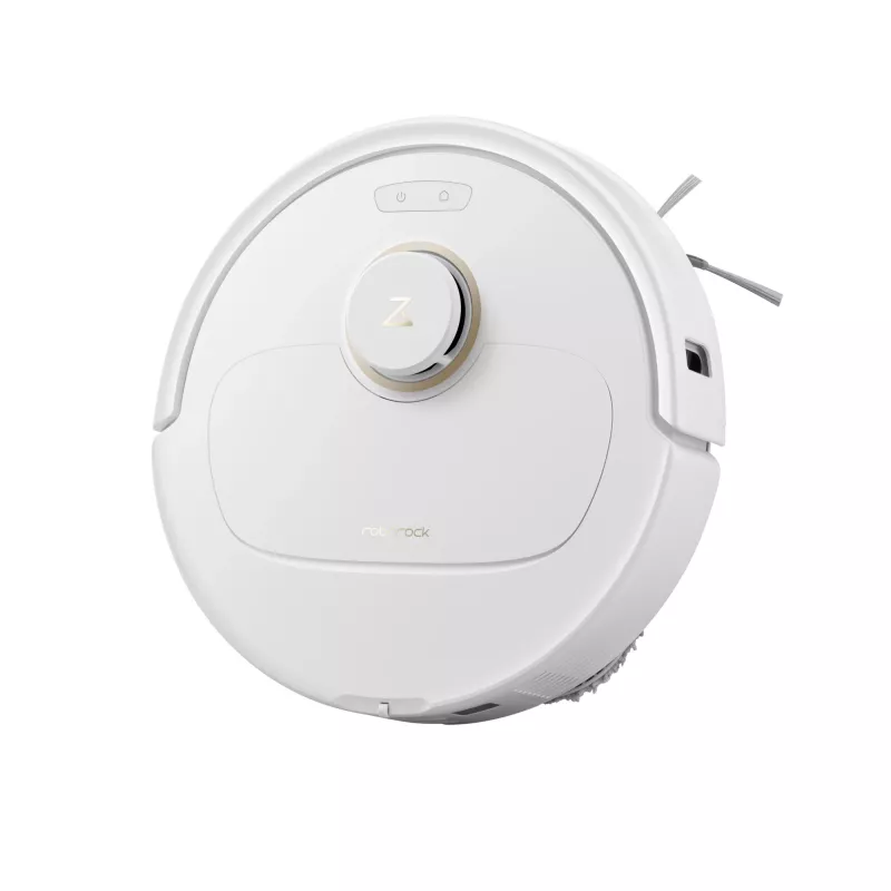 Aspirador robô Roborock Qrevo C Pro — branco, depósito de pó 0,325 l, autonomia 180 min, Li-Ion 5200 mAh, formato redondo