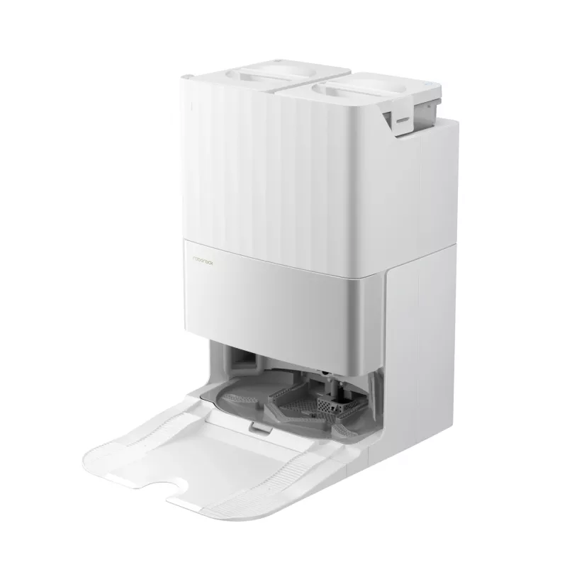 Aspirador robô Roborock Qrevo C Pro — branco, depósito de pó 0,325 l, autonomia 180 min, Li-Ion 5200 mAh, formato redondo