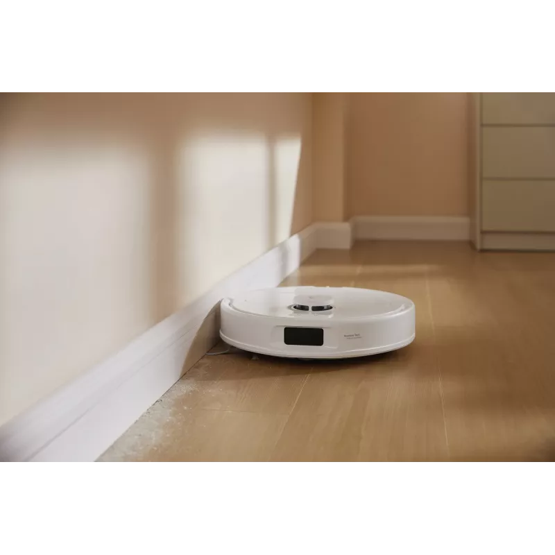 Aspirador robô Roborock Qrevo C Pro — branco, depósito de pó 0,325 l, autonomia 180 min, Li-Ion 5200 mAh, formato redondo