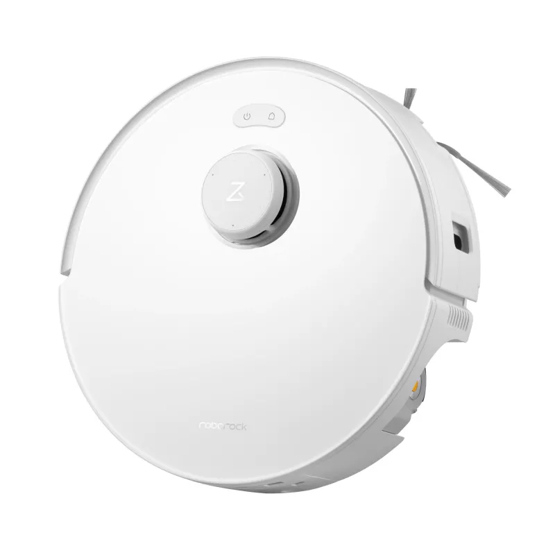 Aspirador robô Roborock Qrevo Curv 2 Flow – saco de pó, 0,325 l, Li-Ion 5200 mAh, 240 min, branco
