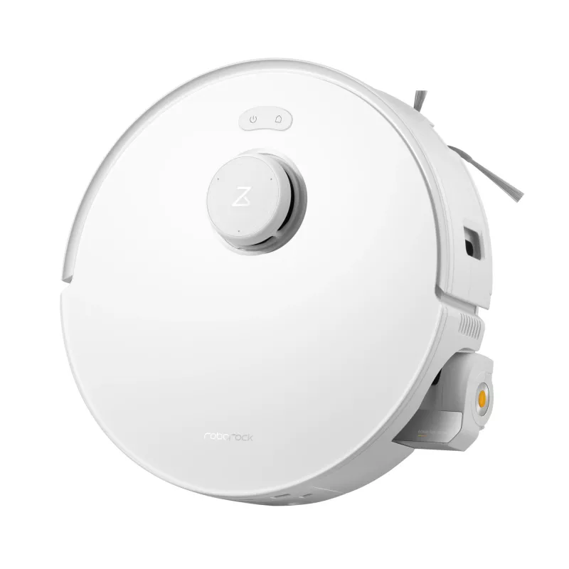 Aspirador robô Roborock Qrevo Curv 2 Flow – saco de pó, 0,325 l, Li-Ion 5200 mAh, 240 min, branco